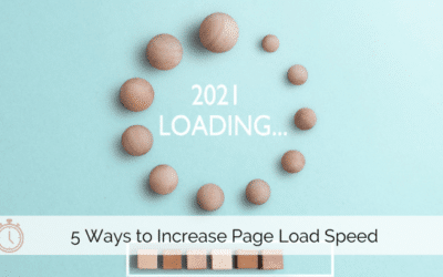 5 Ways to Increase The Page Load Speed of Your Website